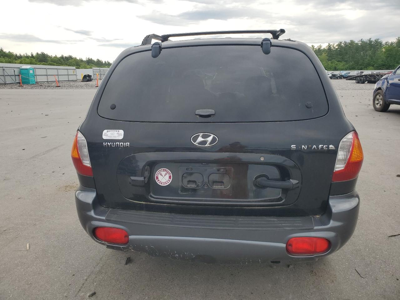 2004 Hyundai Santa Fe Gl VIN: KM8SB12B34U614445 Lot: 61526345