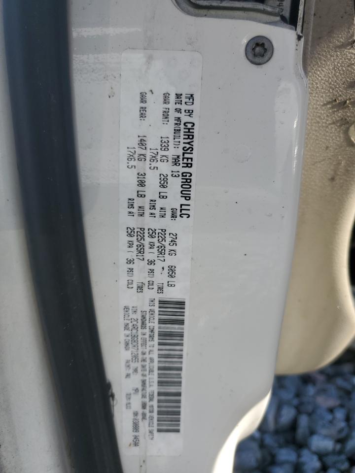 2013 Chrysler Town & Country Touring VIN: 2C4RC1BG8DR712055 Lot: 55999265