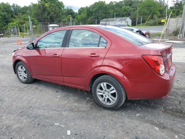  CHEVROLET SONIC 2016 Red