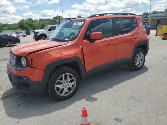  JEEP RENEGADE 2016 Pomarańczowy