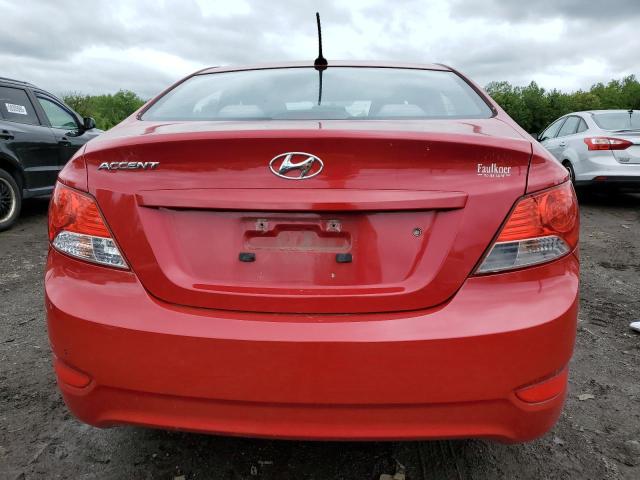 Sedans HYUNDAI ACCENT 2013 Red