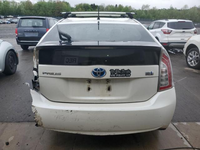  TOYOTA PRIUS 2012 White