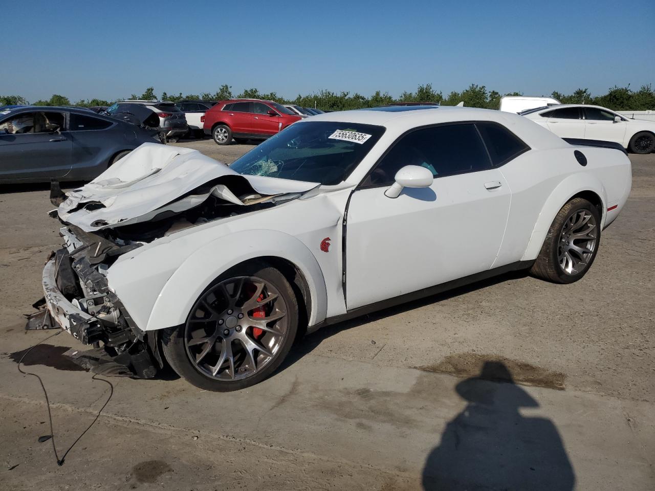 2022 Dodge Challenger Srt Hellcat Redeye продається в Fresno, CA - Front End