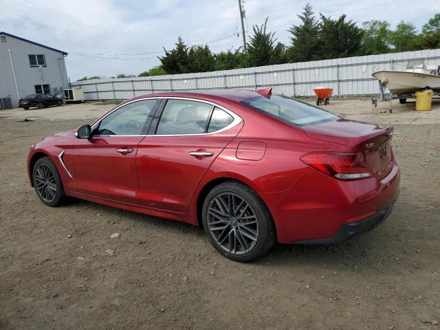  GENESIS G70 2019 Bordowy