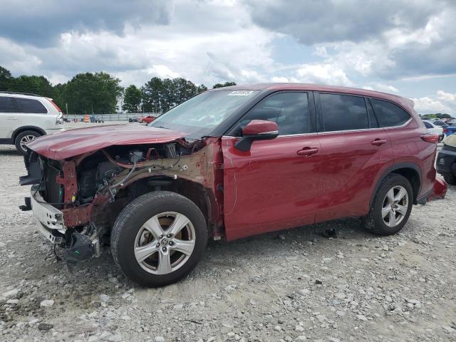  TOYOTA HIGHLANDER 2020 Red