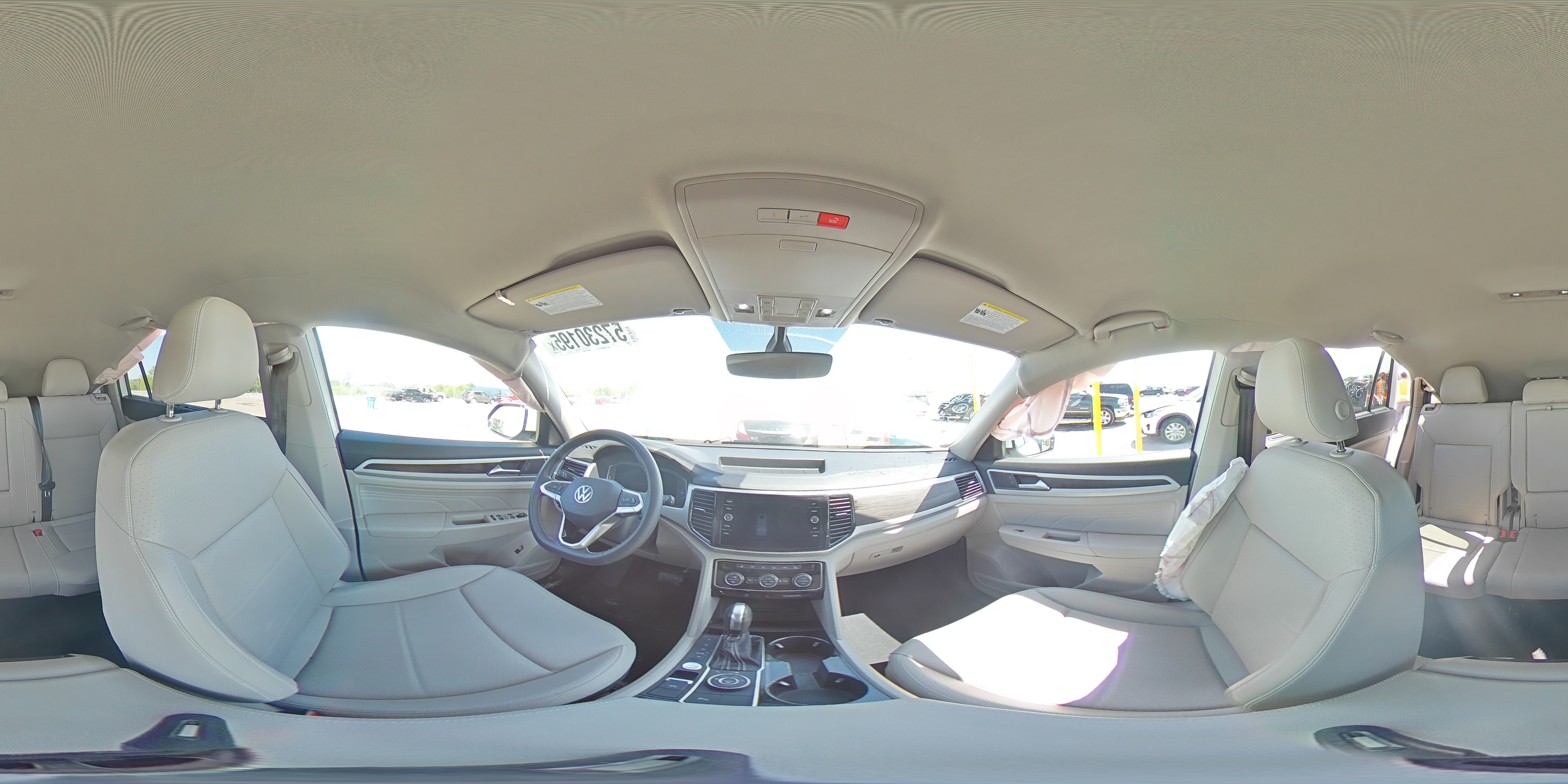 2023 Volkswagen Atlas Se VIN: 1V2HR2CA6PC534636 Lot: 57230195