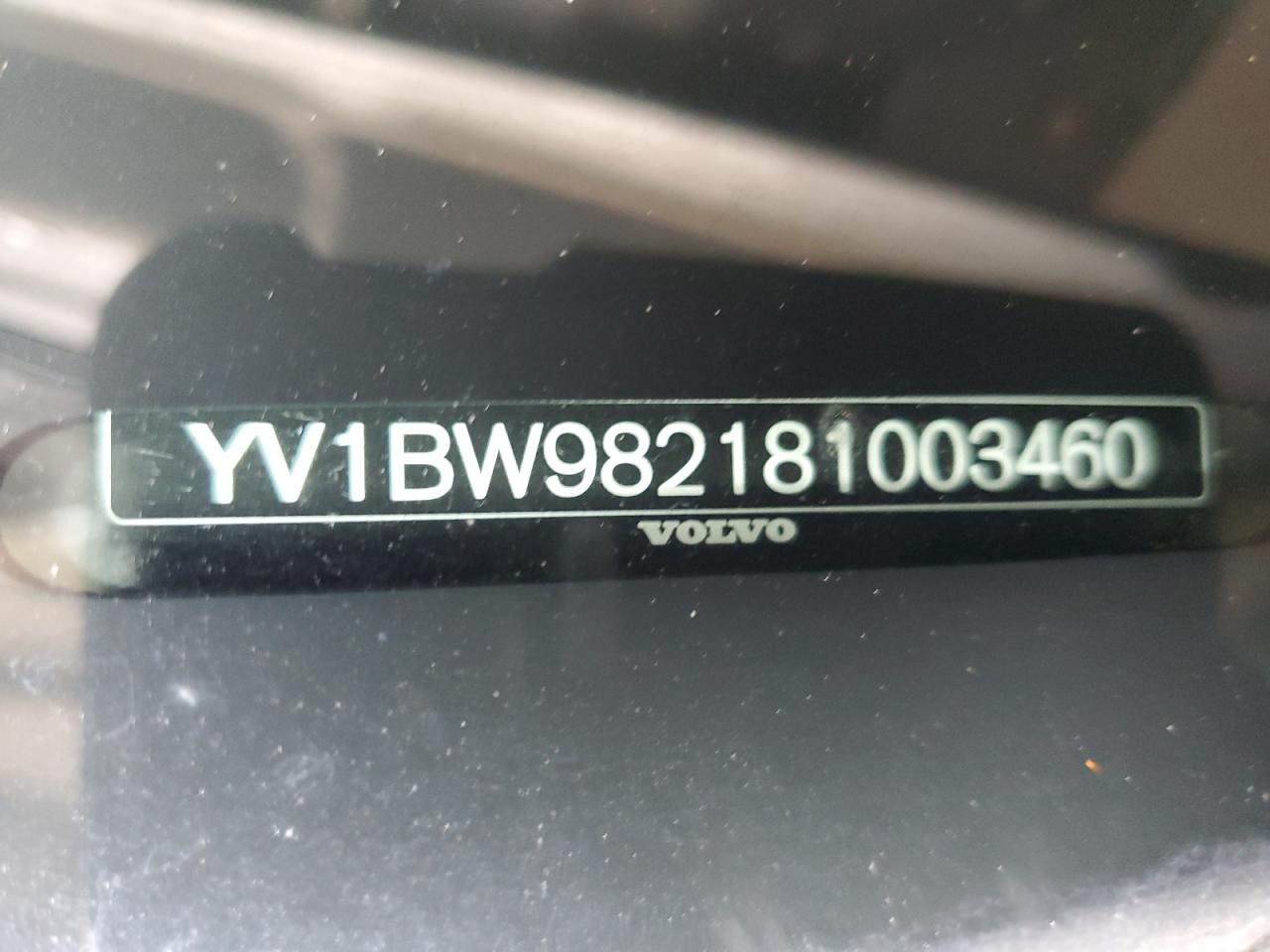 2008 Volvo V70 3.2 VIN: YV1BW982181003460 Lot: 56872575