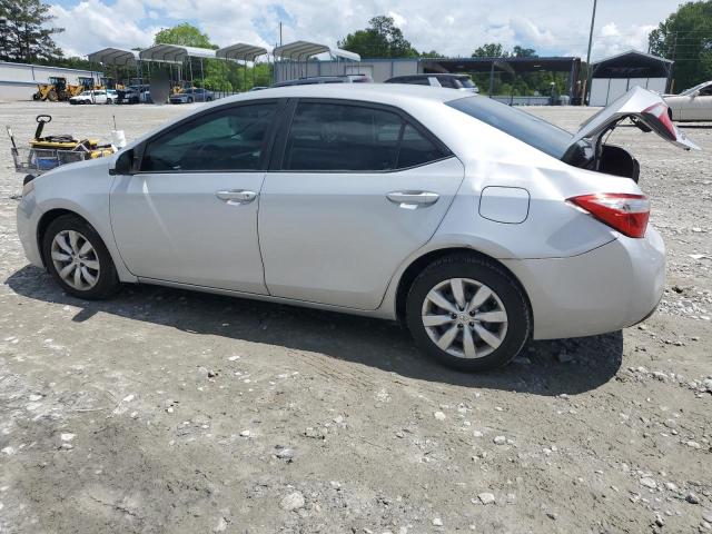  TOYOTA COROLLA 2016 Сріблястий