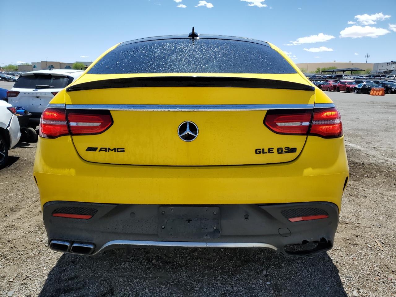 2016 Mercedes-Benz Gle Coupe 63 Amg-S VIN: 4JGED7FB5GA036035 Lot: 57127815