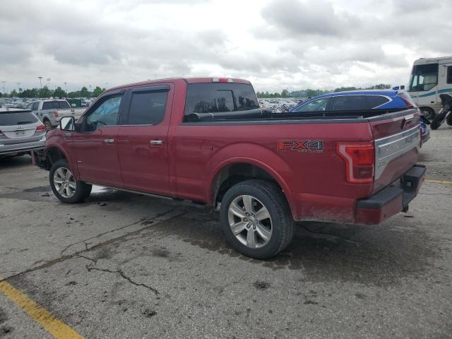 Пикапы FORD F-150 2017 Красный
