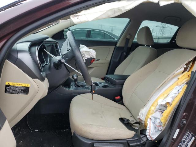  KIA OPTIMA 2015 Бордовий