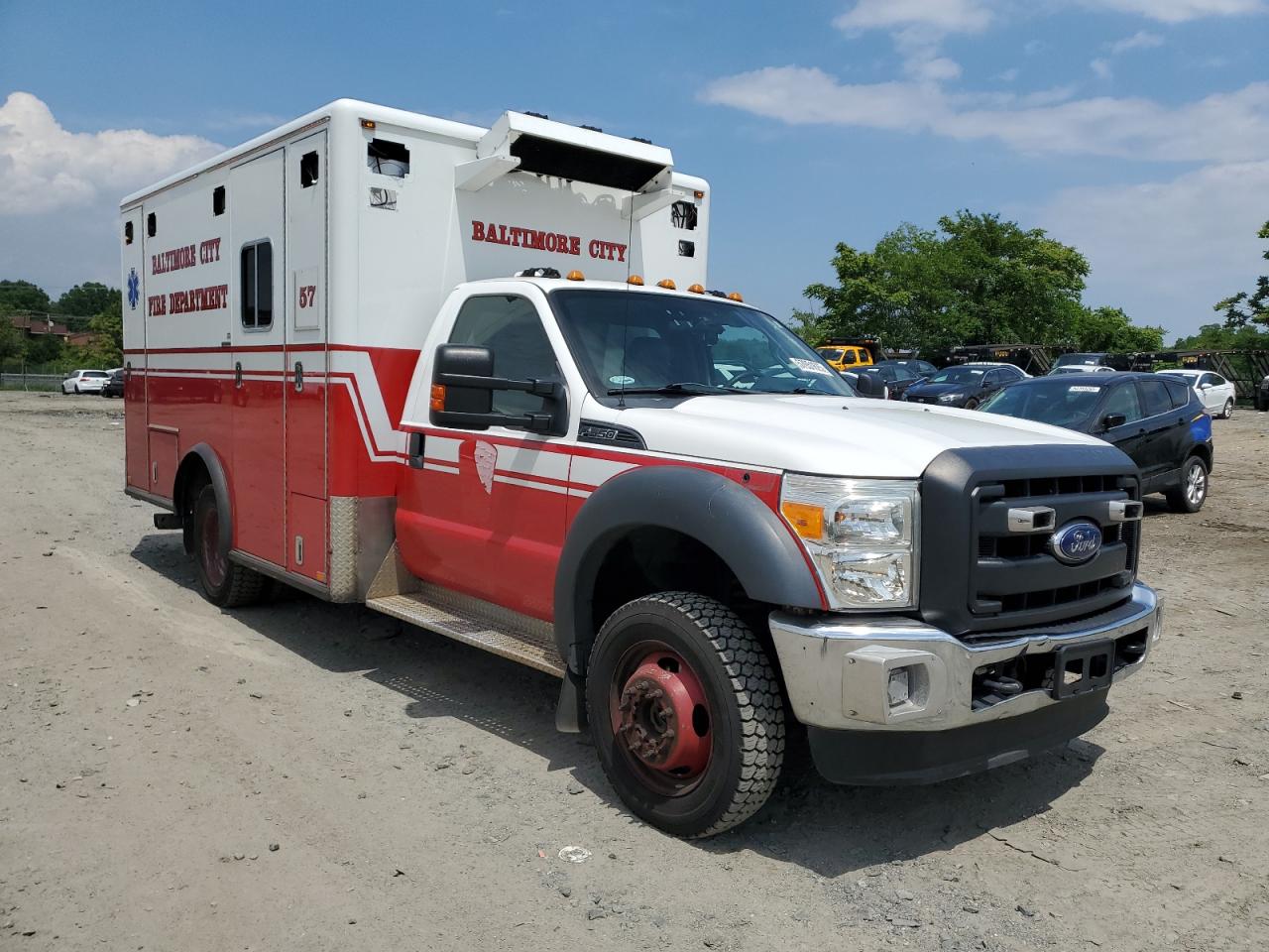 2013 Ford F550 Super Duty VIN: 1FDUF5HT6DEB64014 Lot: 57951625