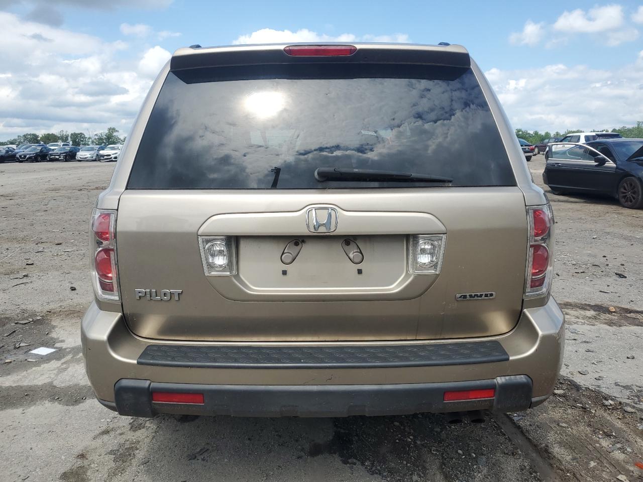 2007 Honda Pilot Ex VIN: 5FNYF18477B026198 Lot: 56784145