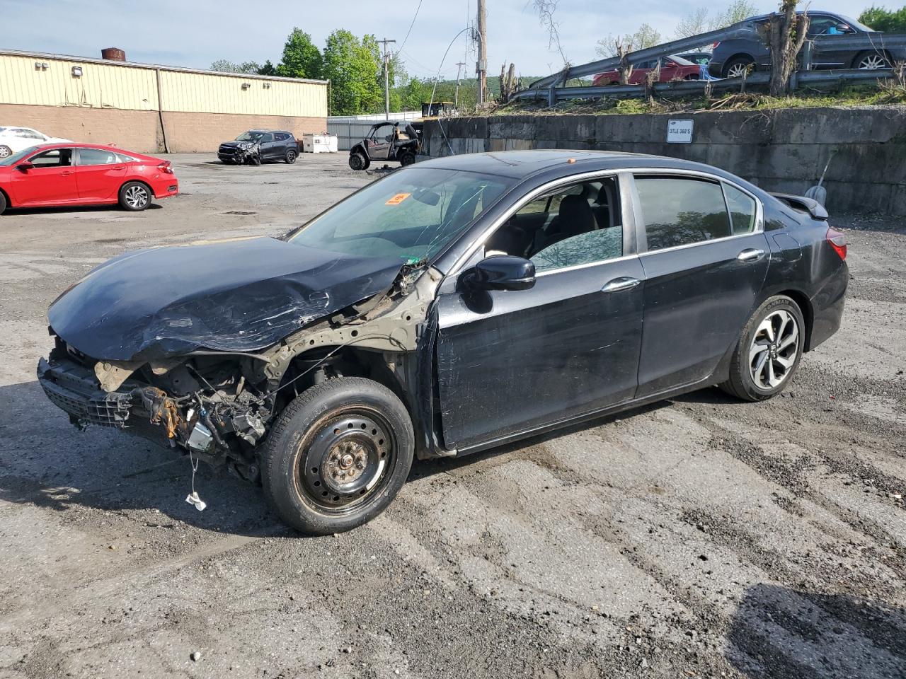 2017 Honda Accord Ex იყიდება Marlboro-ში, NY - Front End