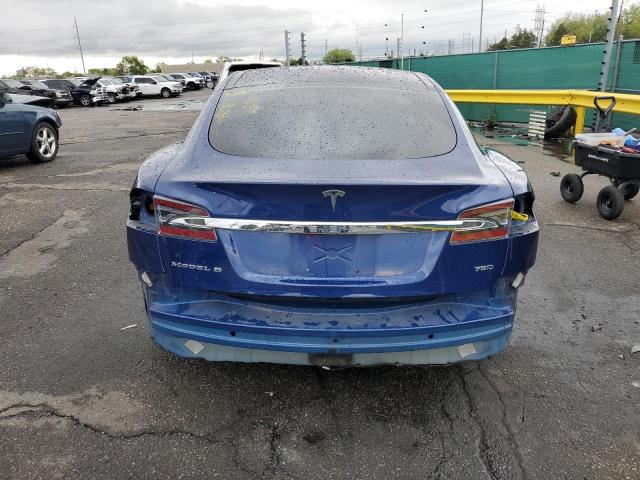  TESLA MODEL S 2016 Blue