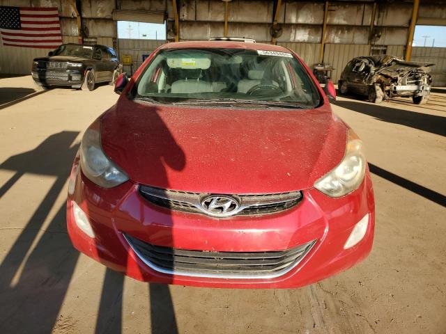  HYUNDAI ELANTRA 2013 Czerwony