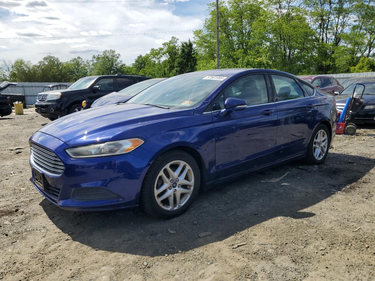 2015 Ford Fusion Se for Sale in Windsor, NJ - Side