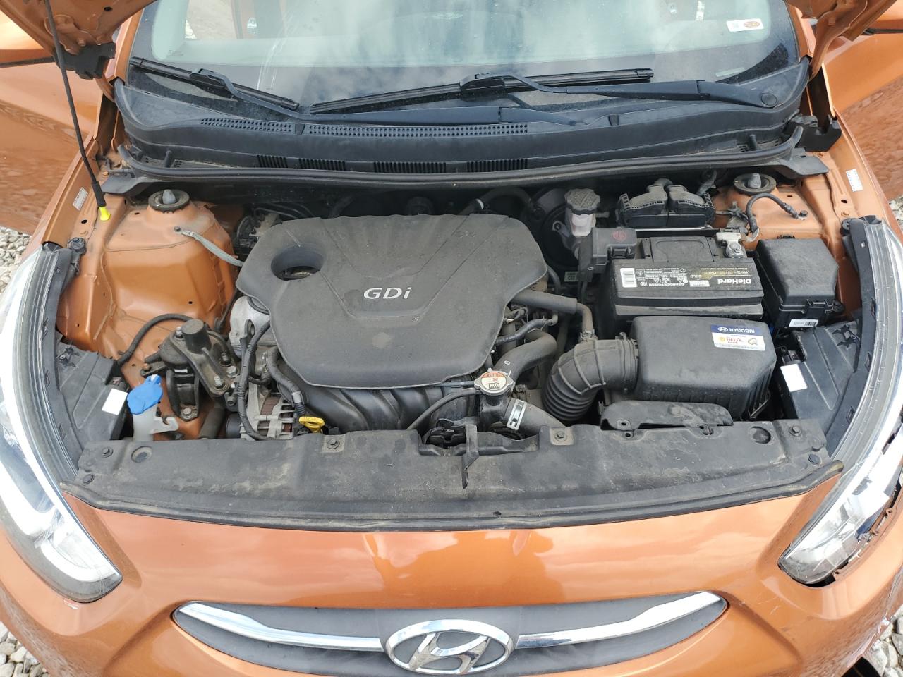 2017 Hyundai Accent Se VIN: KMHCT5AE9HU324298 Lot: 56727145