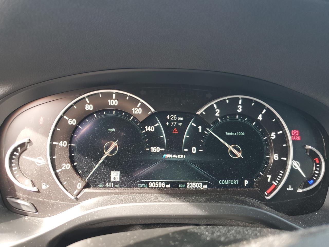 2019 BMW X4 M40I VIN: 5UXUJ5C58KLJ64003 Lot: 57304575