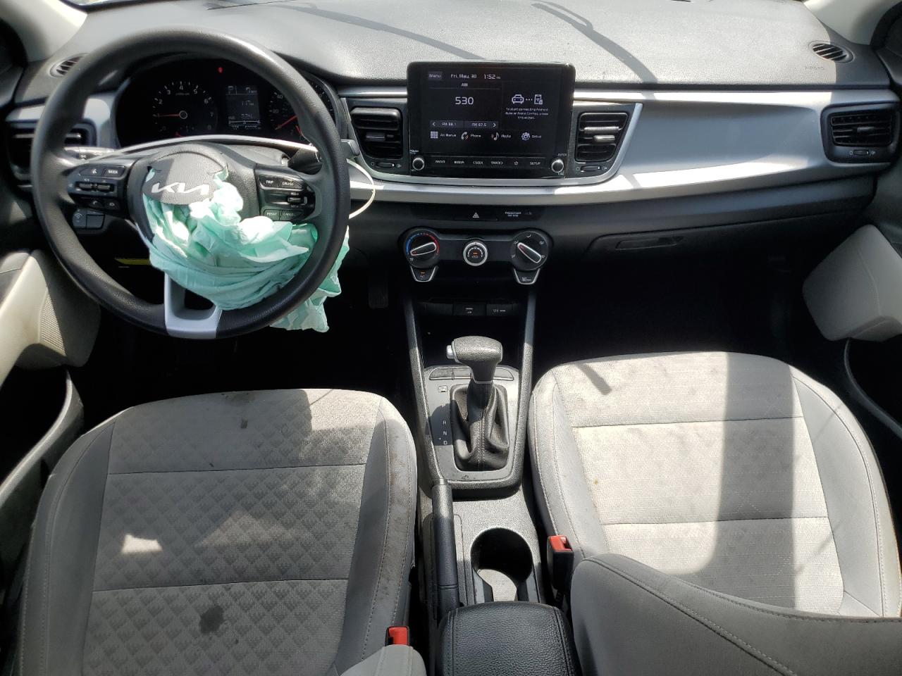 2022 Kia Rio Lx VIN: 3KPA24AD0NE474021 Lot: 59083485