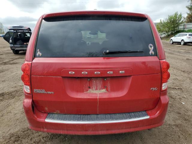  DODGE CARAVAN 2013 Червоний