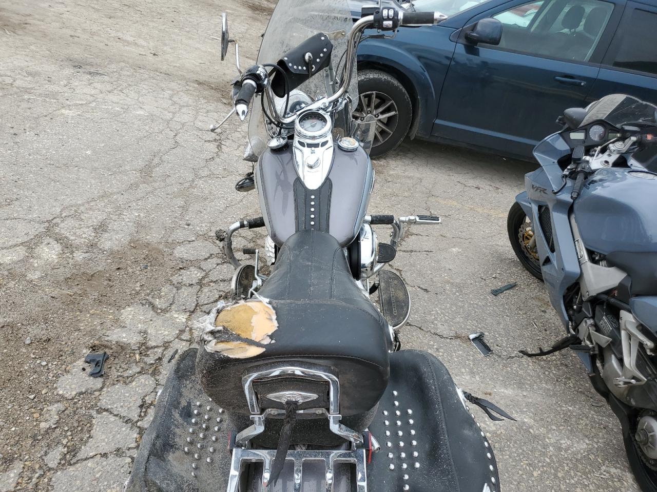 2014 Harley-Davidson Flstc Heritage Softail Classic VIN: 1HD1BWV14EB030387 Lot: 58437265