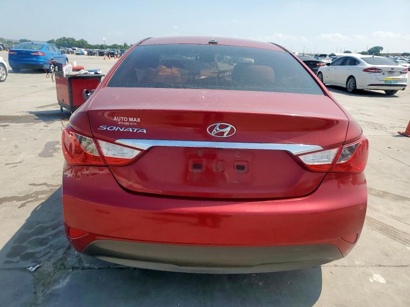 Седаны HYUNDAI SONATA 2014 Бургунди
