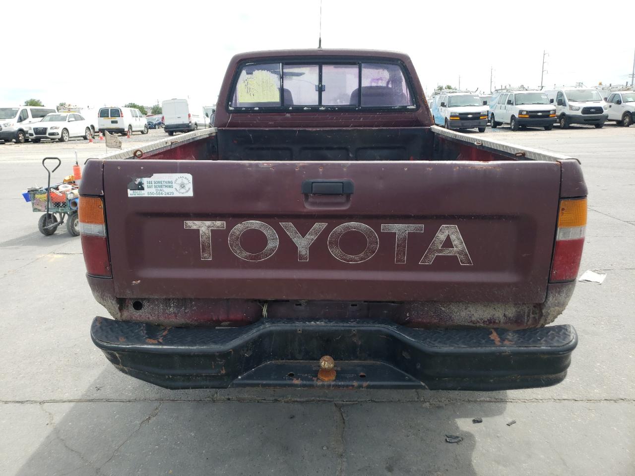 1992 Toyota Pickup 1/2 Ton Short Wheelbase Dlx VIN: 4TARN01P3NZ020911 Lot: 53709905