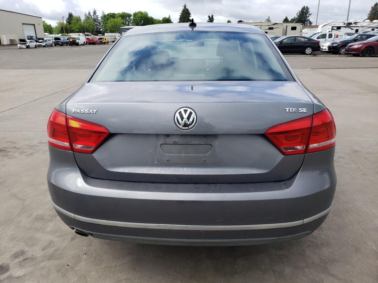 2013 Volkswagen Passat Se VIN: 1VWBN7A35DC101791 Lot: 57071795