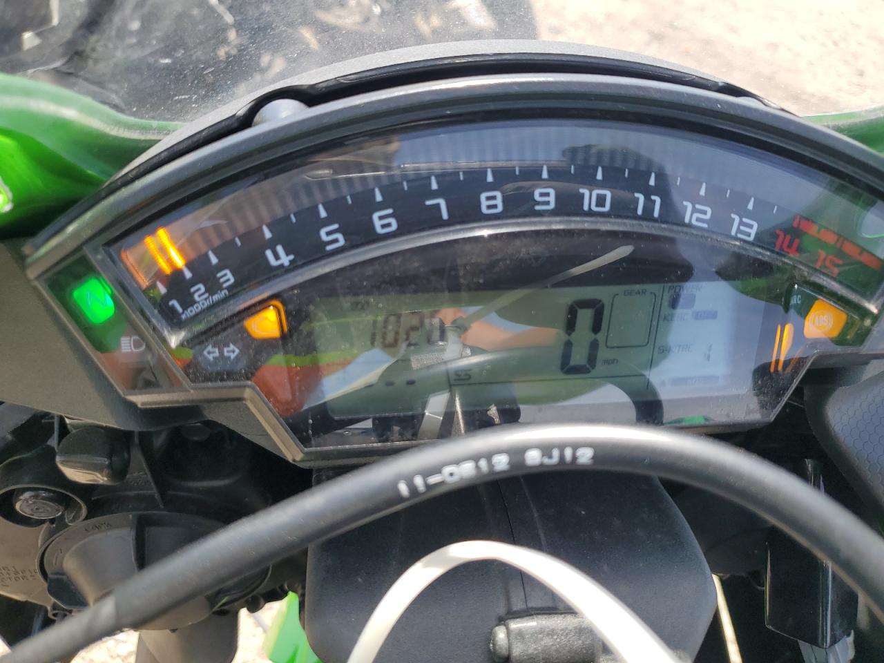 2019 Kawasaki Zx1002 VIN: JKBZXVE15KA000547 Lot: 57997375