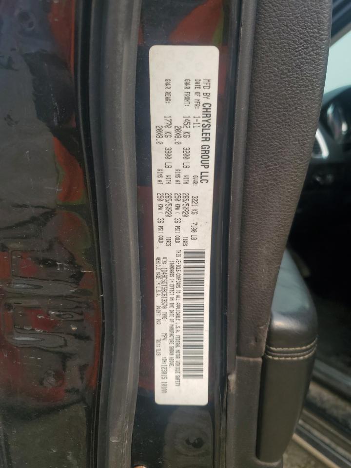 2011 Dodge Durango Citadel VIN: 1D4SD5GT5BC613570 Lot: 59104185