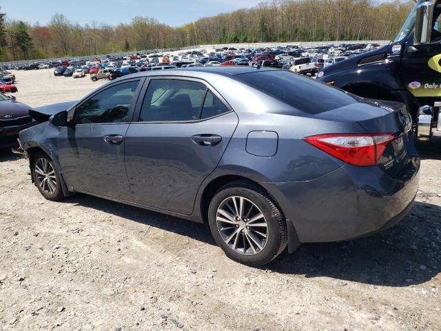 Sedans TOYOTA COROLLA 2016 Gray