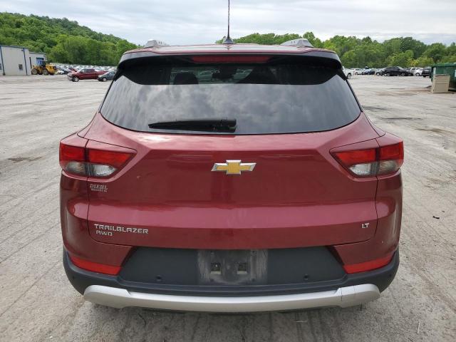  CHEVROLET TRAILBLZR 2022 Бургунди
