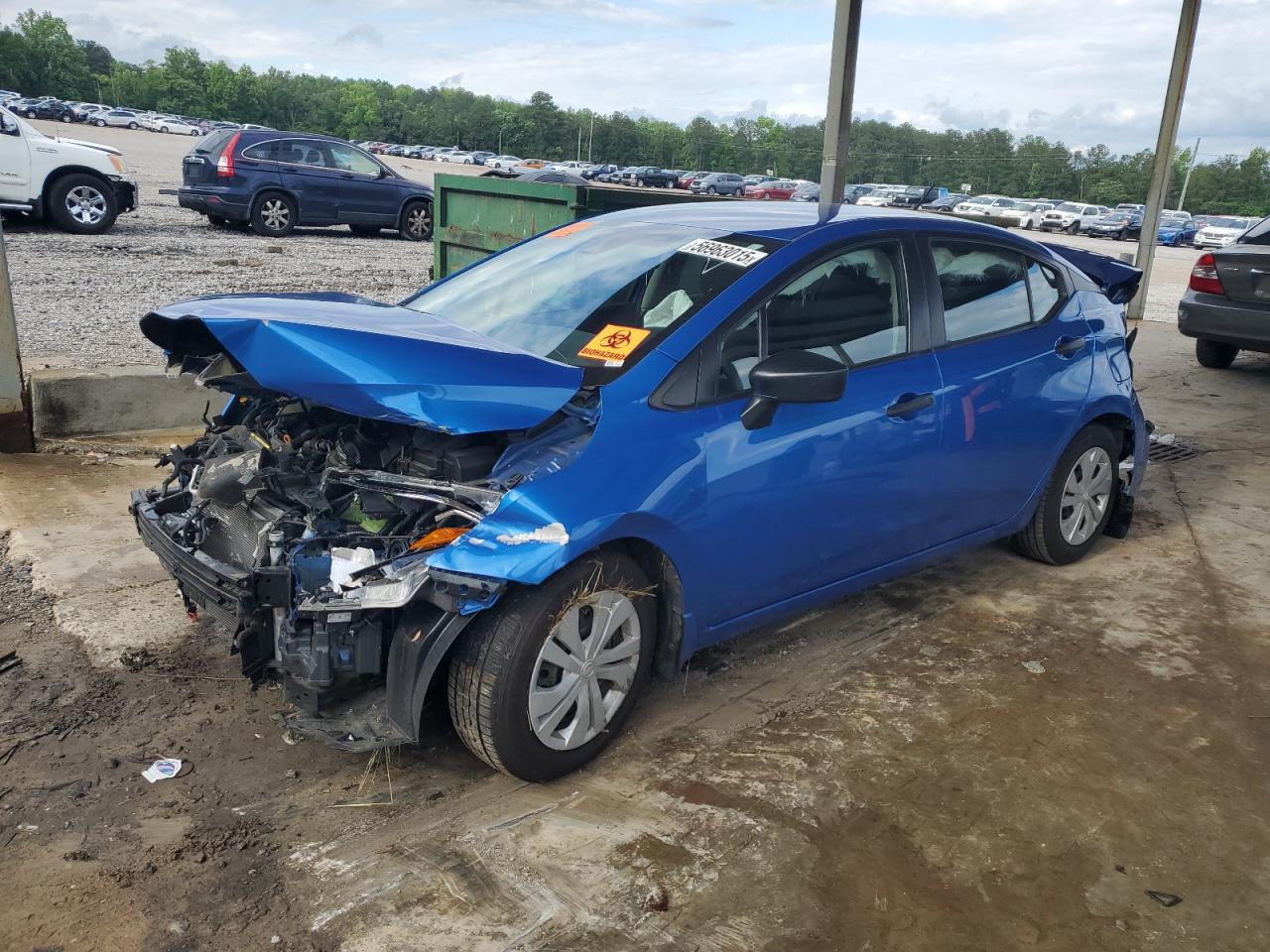 2020 Nissan Versa S en Venta en Hueytown, AL - Front End