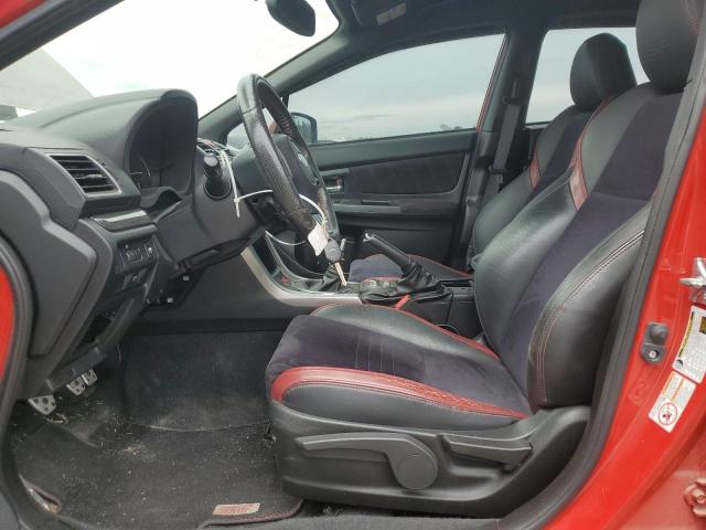 Sedans SUBARU WRX 2015 Czerwony