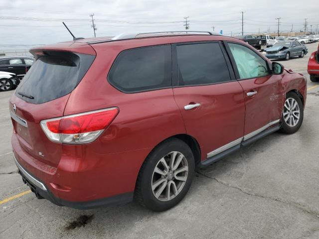  NISSAN PATHFINDER 2015 Burgundy