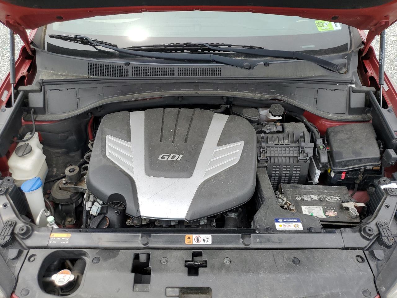 2016 Hyundai Santa Fe Se VIN: KM8SM4HF9GU143329 Lot: 57346315