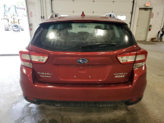  SUBARU IMPREZA 2017 Red