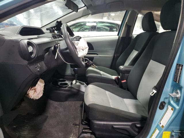  TOYOTA PRIUS 2014 Granatowy