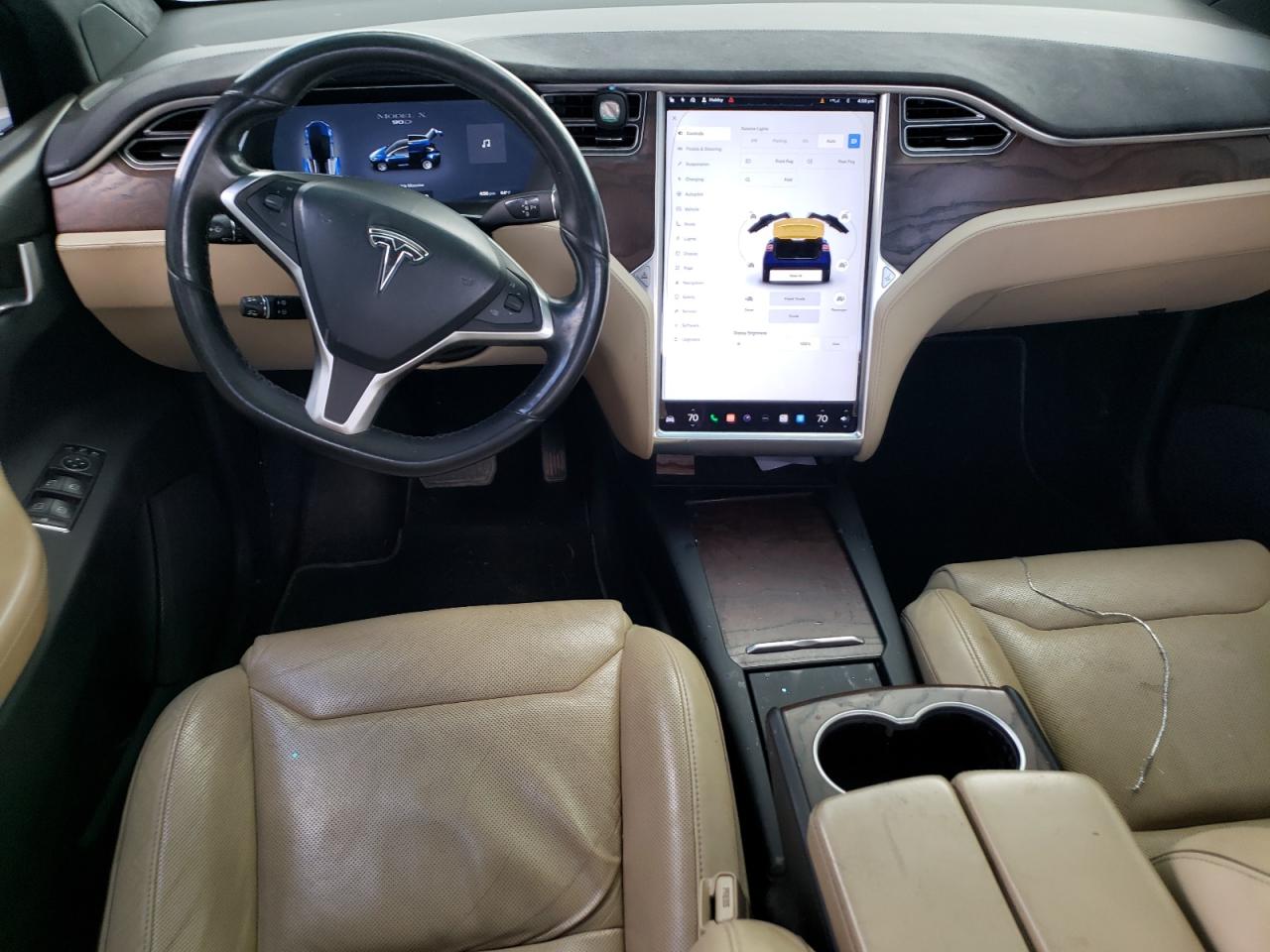 2016 Tesla Model X VIN: 5YJXCBE27GF004120 Lot: 56593815