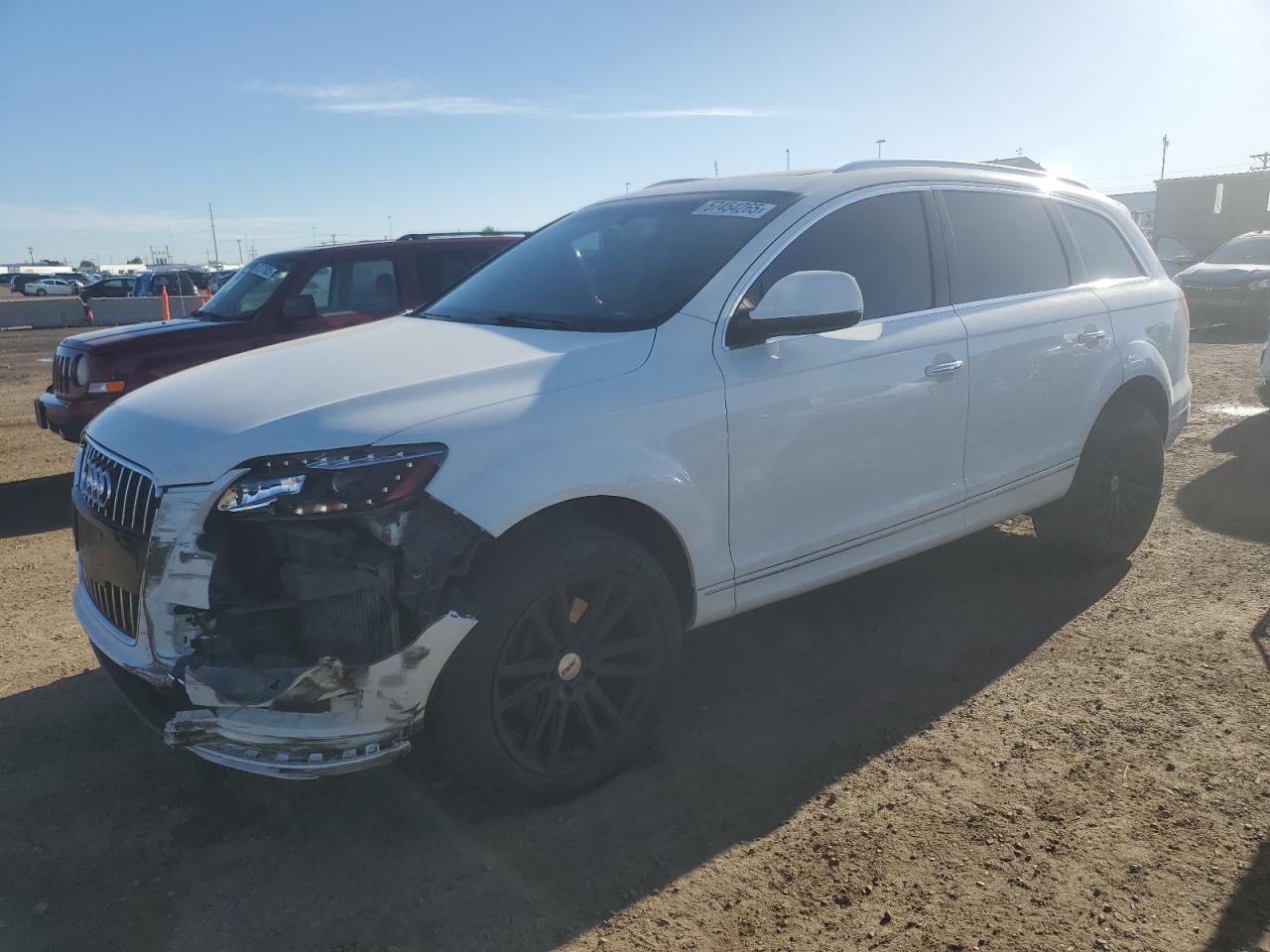 2015 Audi Q7 Tdi Premium Plus للبيع في Brighton، CO - Front End