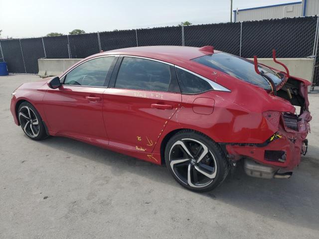  HONDA ACCORD 2019 Червоний