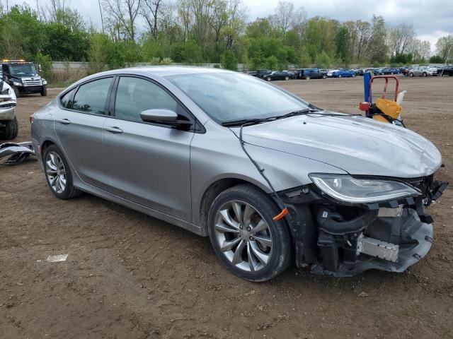 Sedans CHRYSLER 200 2016 Srebrny