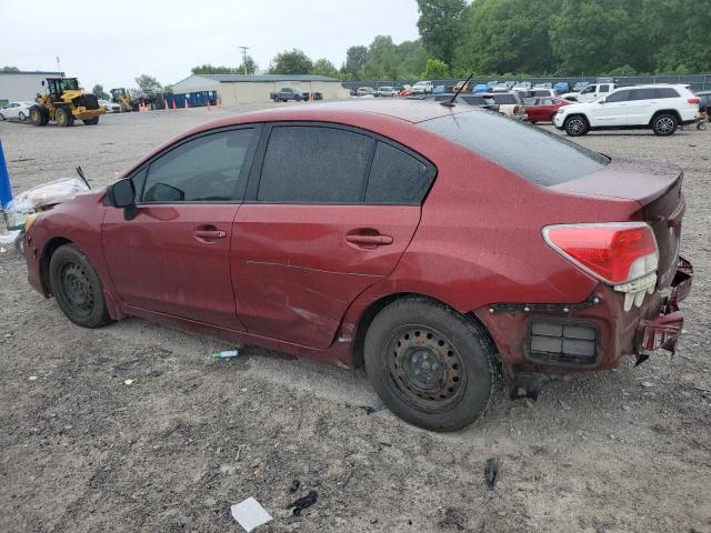  SUBARU IMPREZA 2012 Czerwony