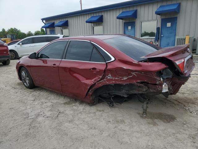  TOYOTA CAMRY 2016 Czerwony