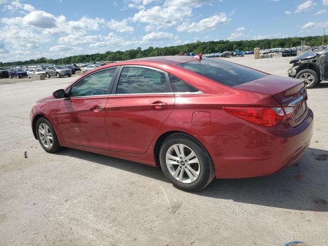 Sedans HYUNDAI SONATA 2013 Czerwony