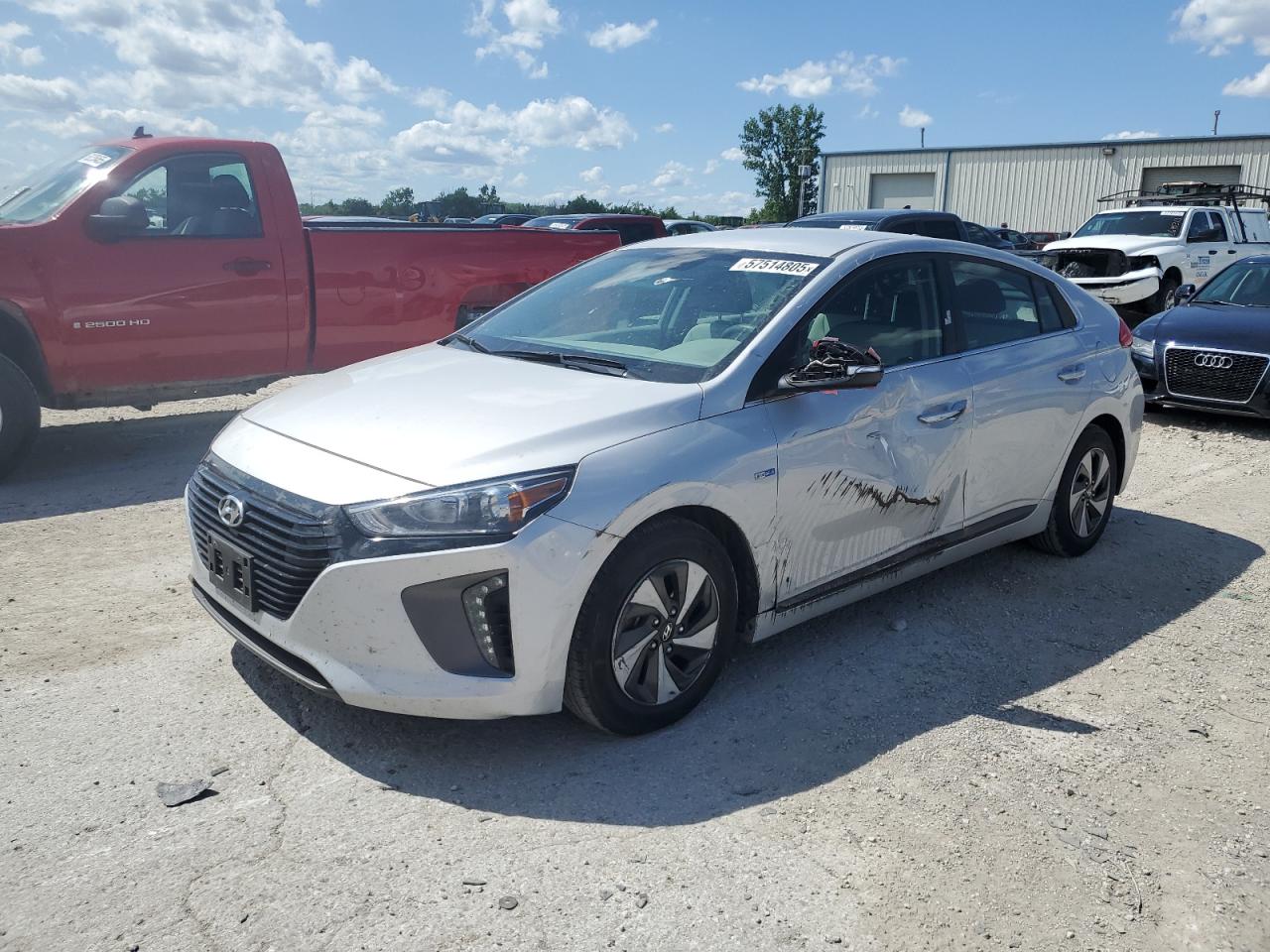 2018 Hyundai Ioniq Sel zu verkaufen in Kansas City, KS - Side