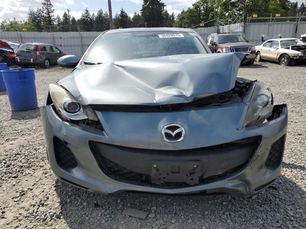 2012 Mazda 3 I VIN: JM1BL1W86C1661422 Lot: 56920575