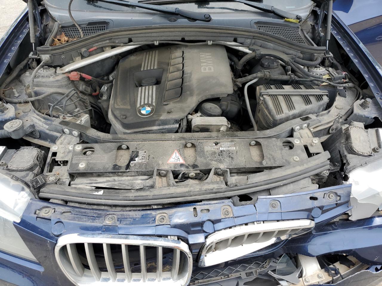 2012 BMW X3 xDrive28I VIN: 5UXWX5C50CL718076 Lot: 57166755