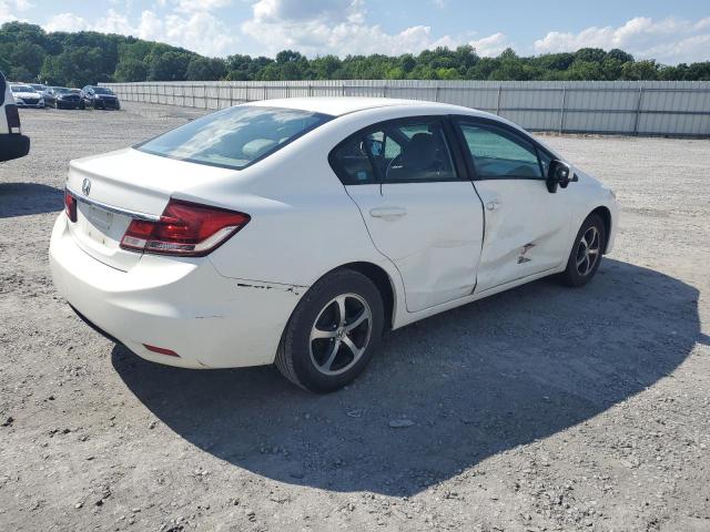  HONDA CIVIC 2015 Белый